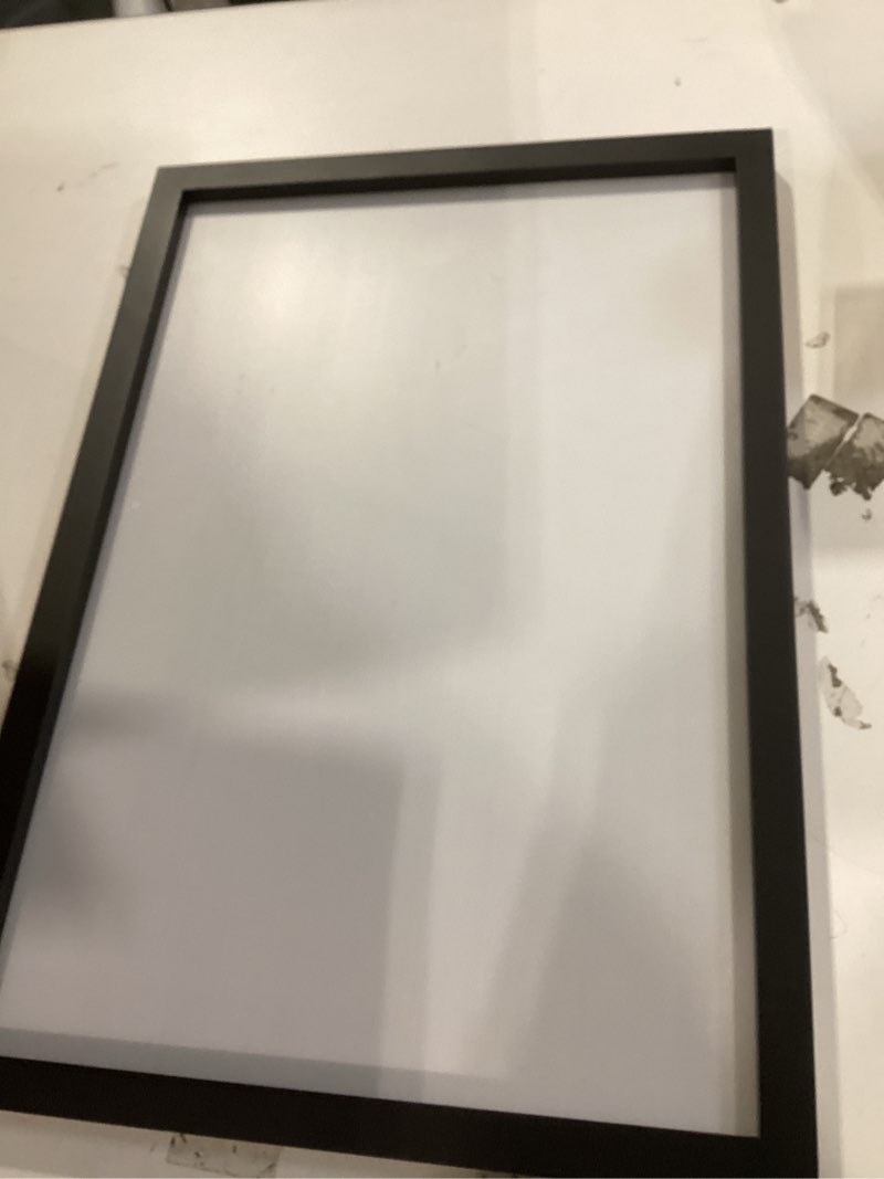 Condition photo showing Good Condition for lavie home 14x18 picture frame for wall display, 14x18 black picture frame with hd plexiglas, 14 x 18 poster frame 1 pack, display frame for vertical or horizontal, classic collection black 14x18 1