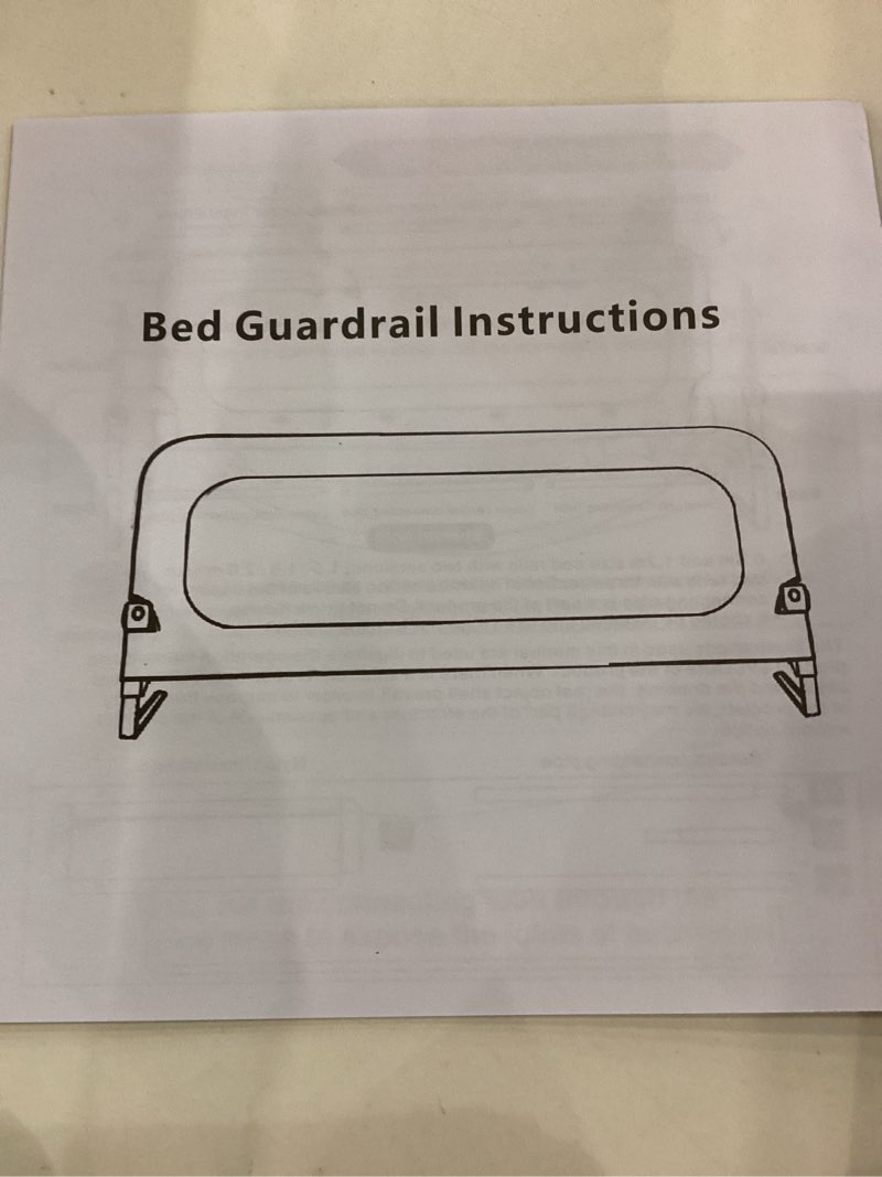 Lsbod Baby Bed Rail Guard for Toddlers, Safety Side Bedrail for Twin, Double,Full,Queen Size Bed, Fo