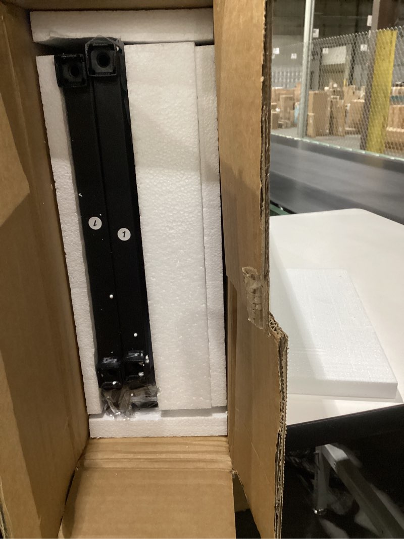 Condition photo showing Good Condition for 5-10 Gallon Fish Tank Stand, Metal Double Aquarium Stand with Cabinet for Fish Tank Accessories Storage, Heavy Duty 20.5" L* 11.02" W Tabletop, 500LBS Capacity Black PG06YGB 5-10 Gallon Black