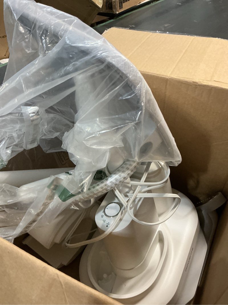 Condition photo showing As Is for Rowenta IXEO Vision Steamer for Clothes with Ironing Board, All-in-One Steaming & Ironing,