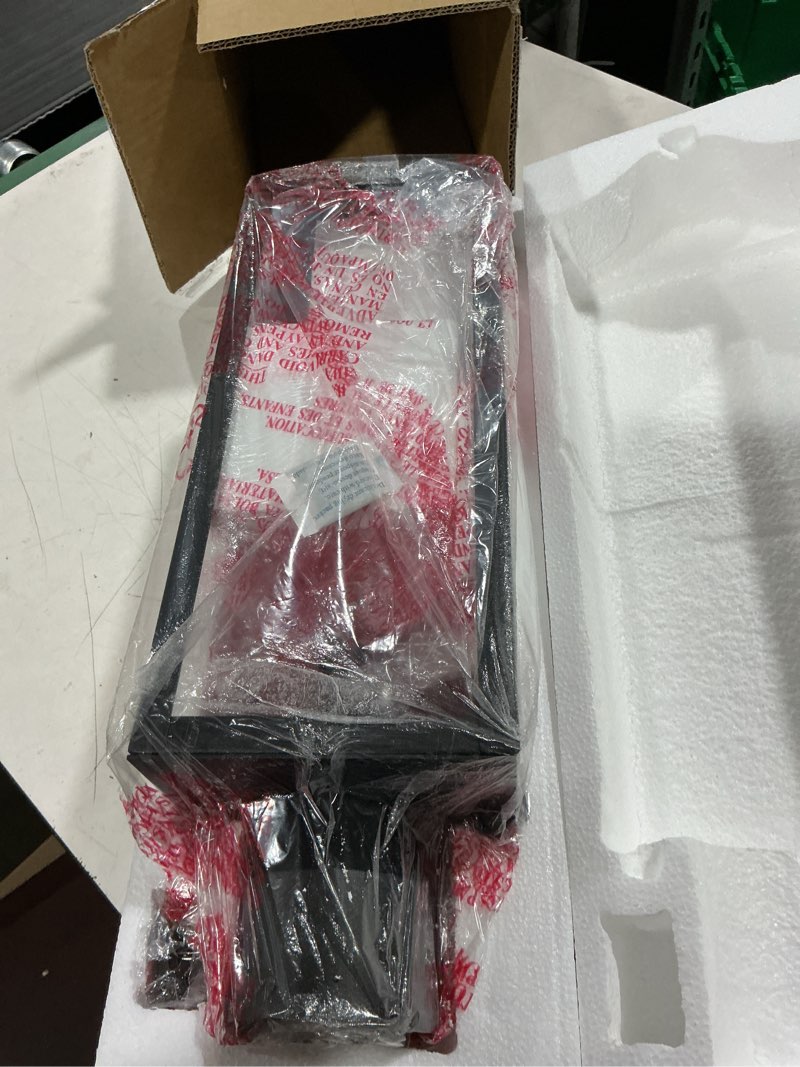 Condition photo showing Good Condition for large lamp post light fixture, 21.3 inch post lamps outdoor light for residential sidewalk post sconce for exterior gate pole lantern, e26 bulb base