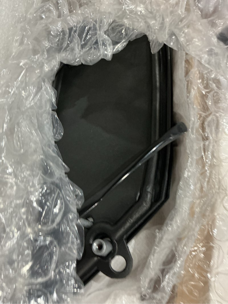 Condition photo showing Good Condition for passenger right side mirror for dodge ram promaster 1500 2500 3500 2014-2025, with heated glass turn signal light manual folding without power glass replaces ch1321417 5ve98jxwab(2 pins)