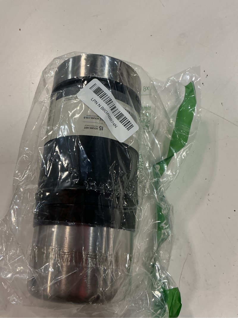 Condition photo showing Good Condition for stanley vacuum insulated large food jar, 18/8 stainless steel food jar for cold and hot food, soup thermos with leak proof lid doubles as cup, wide mouth food thermos black 2.0 24 ounces 24 oz (new)