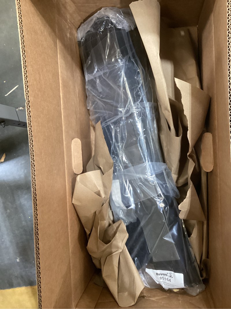 Condition photo showing New/Like New for buyers products 85164 kabgard™ extra wide toolbox mounting kit, ?27 x 3.5 x 1.8 inches, for pickup trucks and van racks, light mounting, secure cargo, black