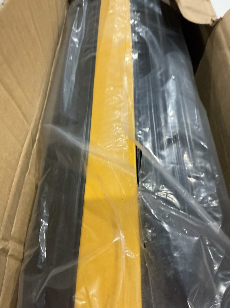 Condition photo showing Good Condition for happybuy 4 pack of 1-channel rubber cable protector ramps heavy duty 18000lbs load capacity cable wire cord cover ramp speed bump driveway hose cable ramp protective cover