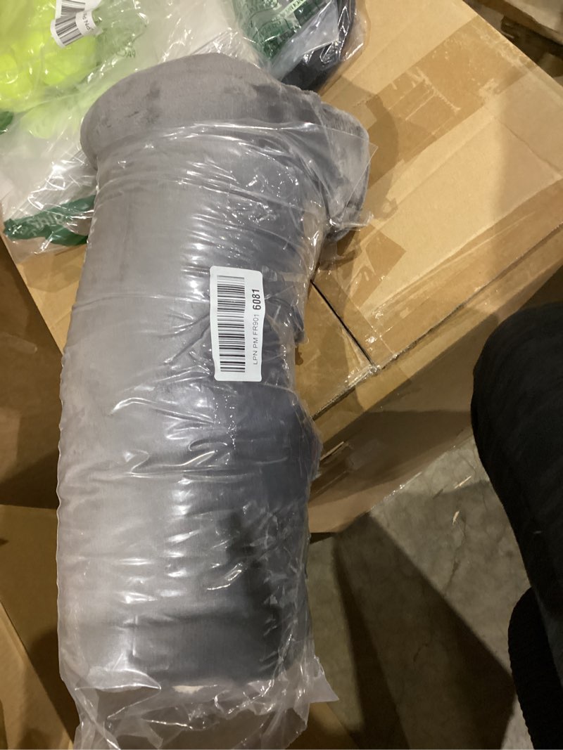 Condition photo showing Good Condition for Amazon Basics Reversible Sherpa Throw Blanket, Dark Gray, 50"x60" Throw Dark Gray