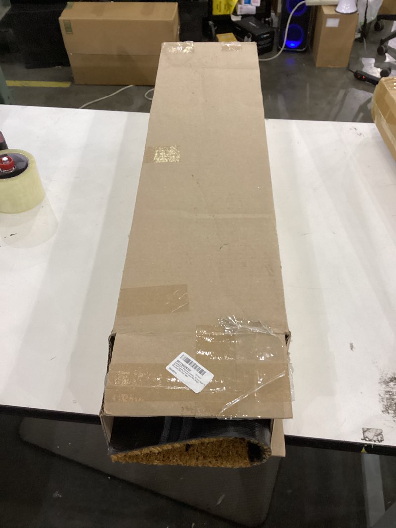 Condition photo showing Good Condition for Gardenpath Welcome Leaves, 18 Inch Width X 30 Inch Length X 0.47 Inch Pile Height, Bleached Coir Door Mat