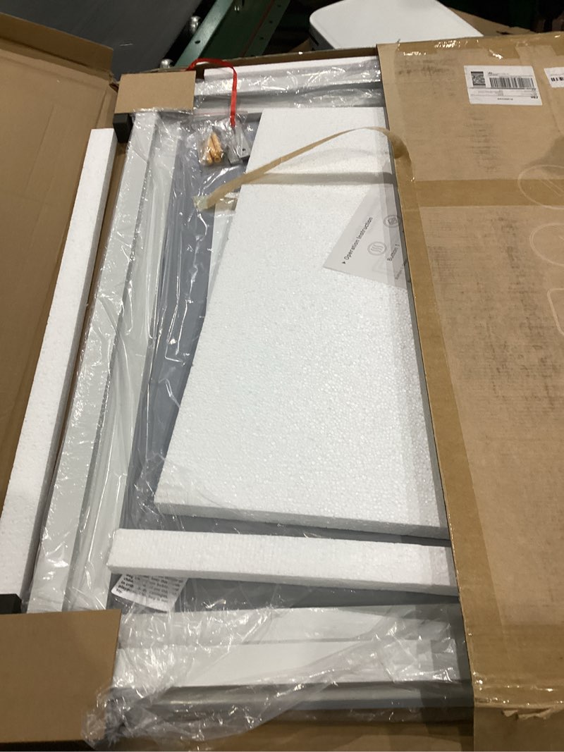 Condition photo showing Good Condition for 36"x30" led bathroom mirror with lights, backlit + front lit with cri>90, lighted mirror for bathroom, anti-fog, dimmable brightness, 3 colors, memory function, shatterproof tempered glass frontlit & backlit 36"l x 30"w