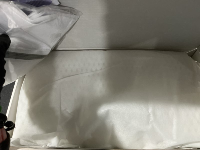 Condition photo showing Good Condition for bath pillow luxury bathtub pillow, extra soft & comfortable bath pillows for tub head neck and back support, with 4d air mesh cushions & non-slip suction cups - bath accessories spa gifts for women white