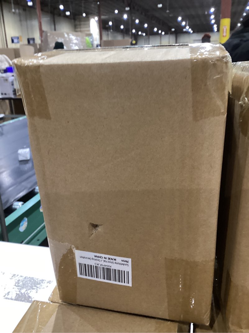 Condition photo showing Good Condition for Halloween Decorations Indoor, Ghost Decor Lighted Ghost in Plastic Dome Cloche, Halloween Decor Cute Spooky Ghost Decor for Tabletop Mantel Display