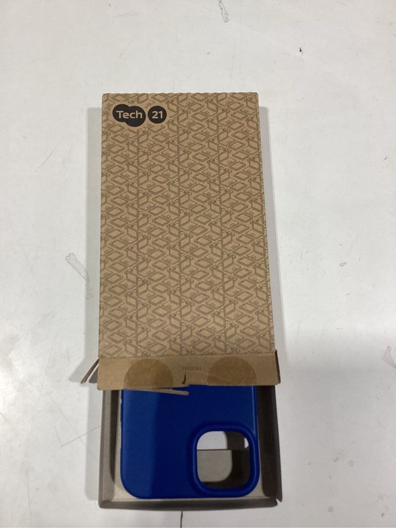 Condition photo showing item condition for Tech21 iPhone 14 Plus Evo Lite – Thin & Shock-Absorbing Phone Case with 10ft Multi-Drop Protection Blue iPhone 14 Plus Evo Lite