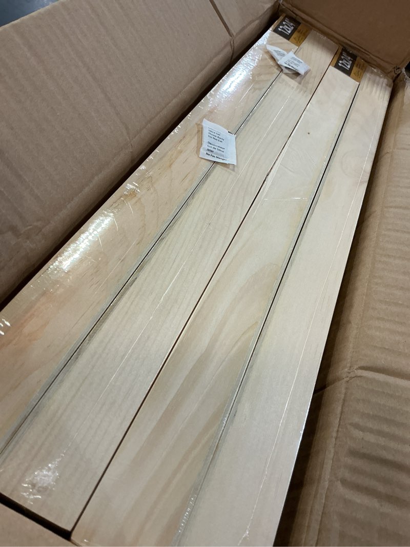 Condition photo showing New/Like New for da vinci pro birch wood panel 12"x24", 1-5/8" deep (box of 4)