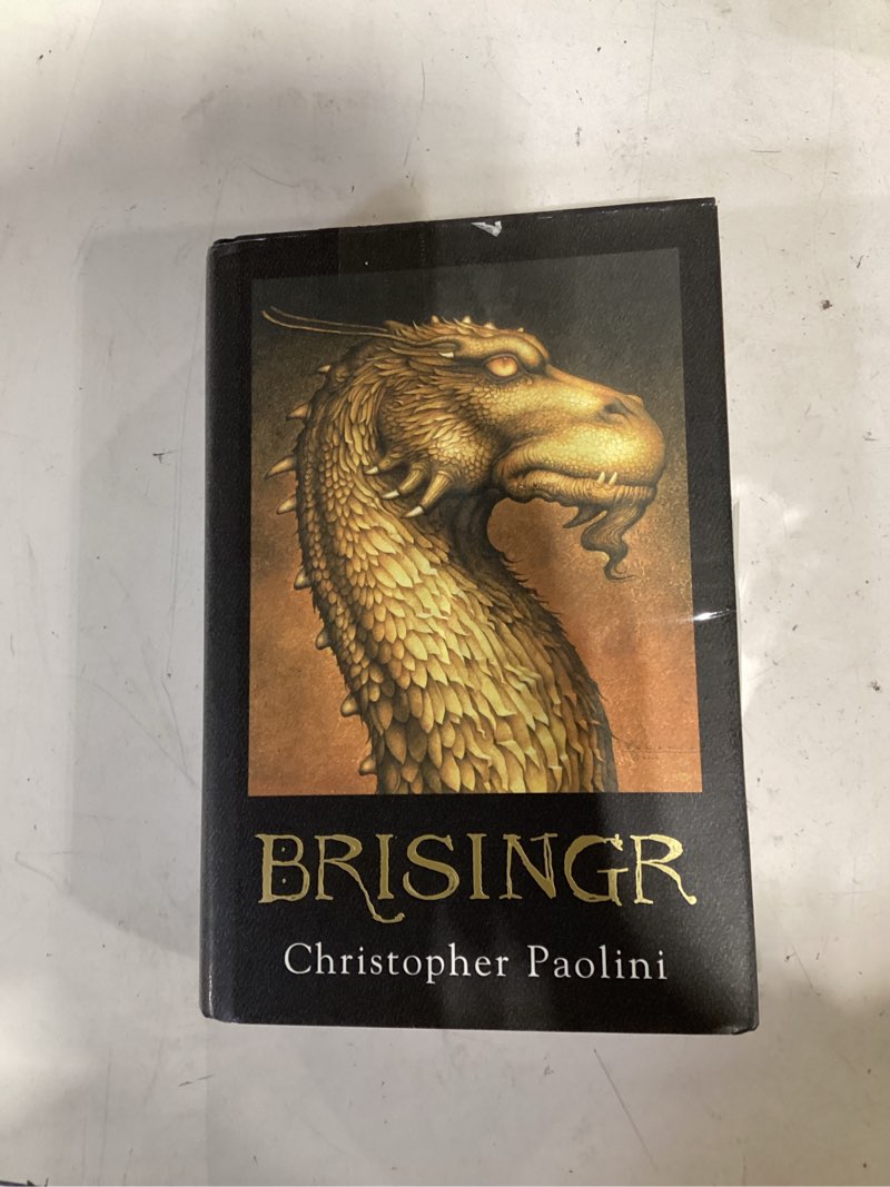 Condition photo showing Good Condition for brisingr by christopher paolini (september 25,2008)