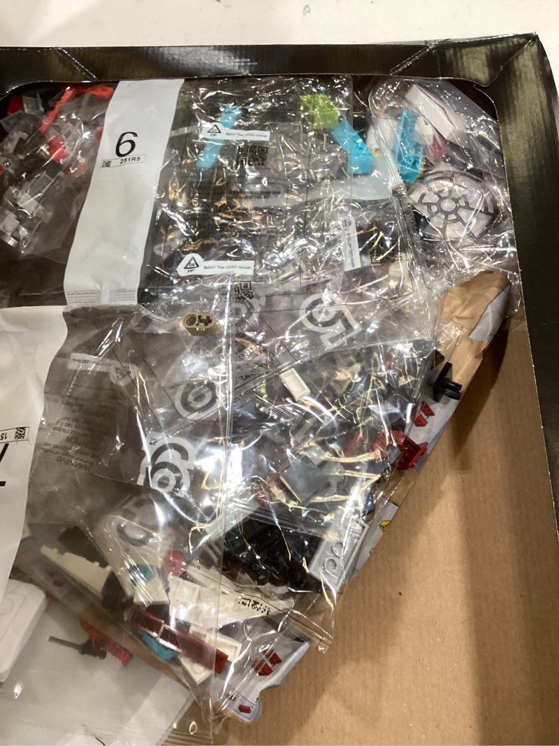 Condition photo showing As Is for lego star wars smart play: throne room duel & a-wing interactive building toy - all-in-one set - reacts to how you move and play with a smart brick - gift for boys, girls and kids ages 9+ - 75427