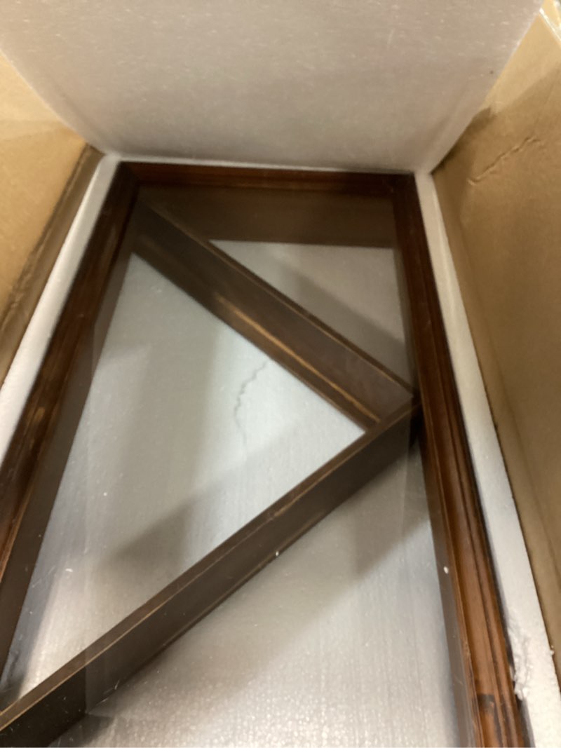Condition photo showing Good Condition for Large Military Shadow Box - Solid Wood Flag Case for ' American Veteran Burial Flag,, and Polished Plexiglass (similar products)