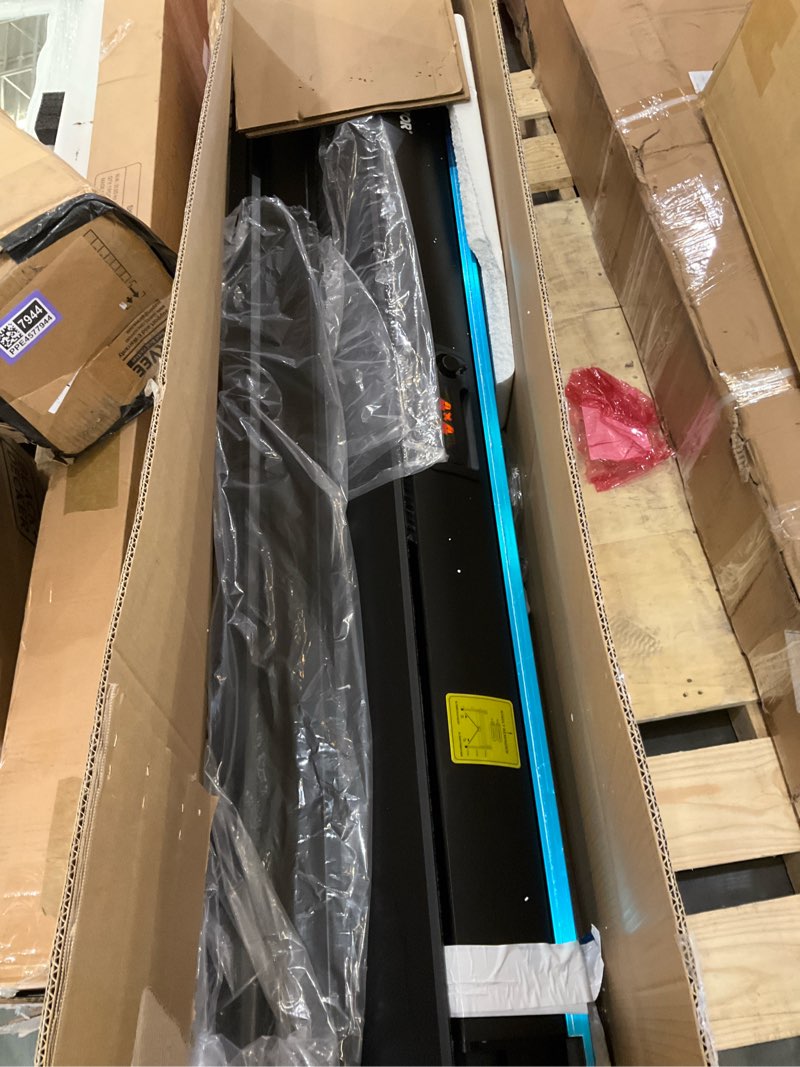 Condition photo showing As Is for VEVOR Retractable Tonneau Cover, 5.5 ft Retractable Tonneau Cover with Built-in Drainage Pipe for 2021-2024 Toyota Tundra Crew Cab w/Deck Rail System, Equipped with Double-Lock & T-Slot 5.5 ft Hard Automatic Retract