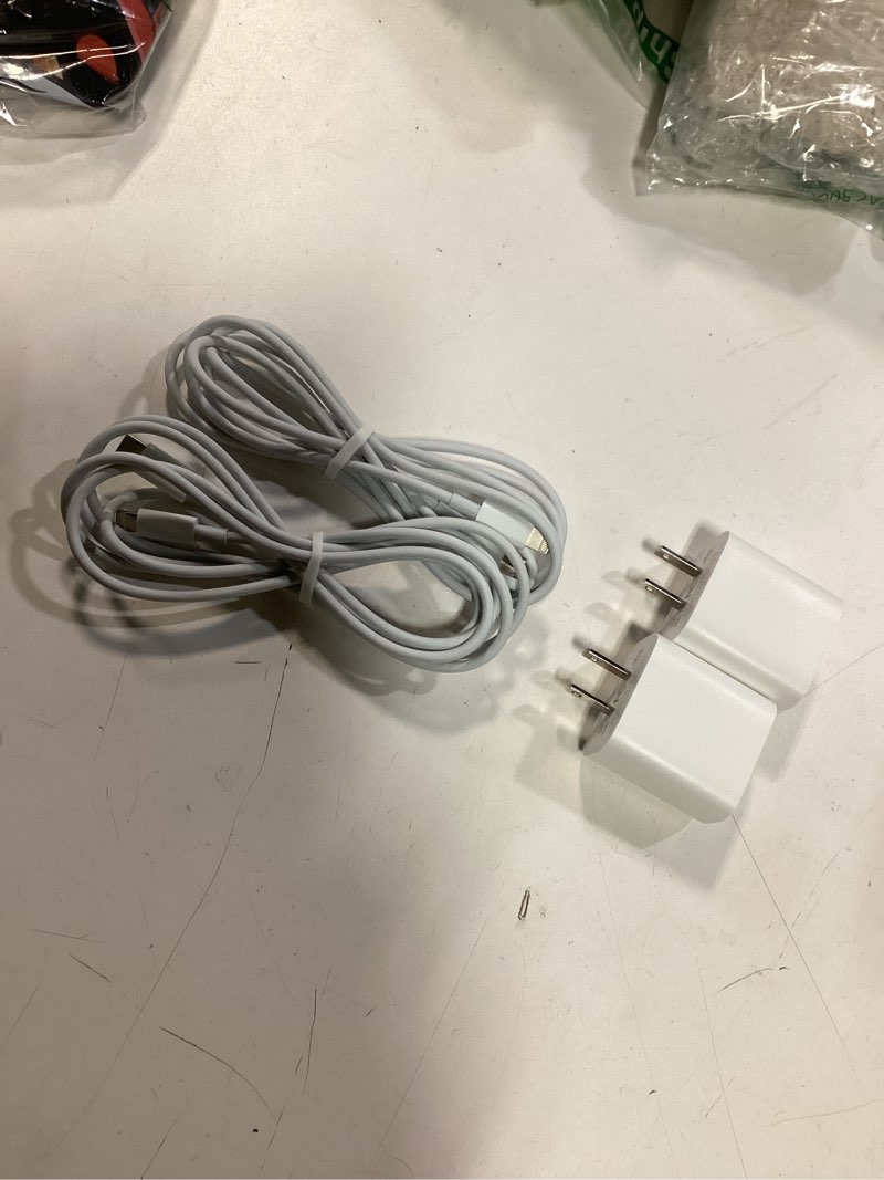 Condition photo showing Good Condition for iPhone Charger Fast Charging,iPhone Fast Charger 2Pack Type C Fast Charger Block Plug Adapter 6FT USB-C to Lightning Cable Cord for iPhone14/13/13 Pro/12 Pro/12 Pro Max/11/Xs Max/XR/X/SE,iPad,AirPods 6FT C-L