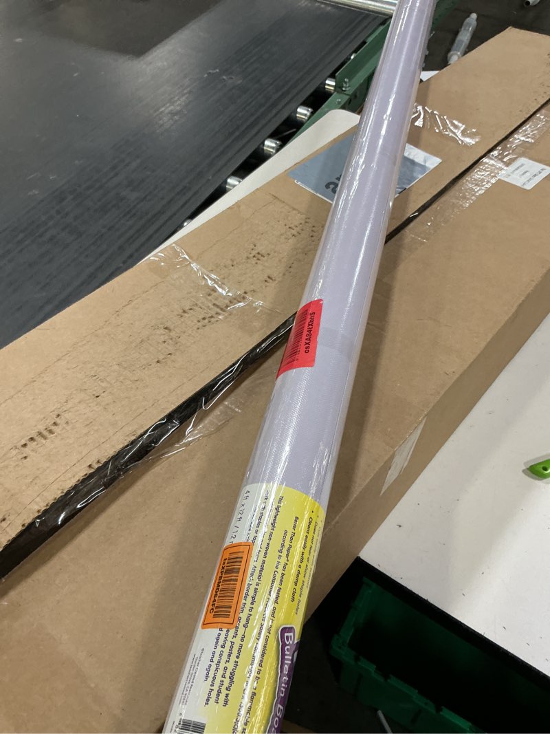 Condition photo showing New/Like New for teacher created resources lavender better than paper® bulletin board roll (tcr77438)