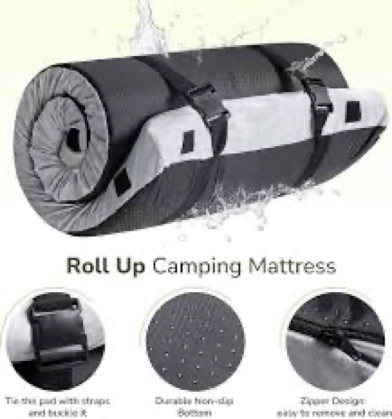 memory foam camping mattress