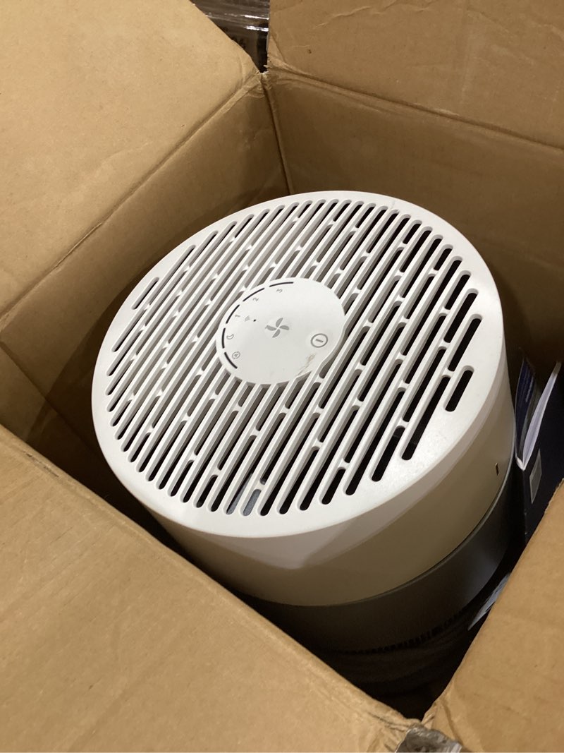 Condition photo showing As Is for BLUEAIR Air Purifier for Small Room, Bedroom, Home, Cleans 926 sqft in one hour, HEPASilent Air Cleaner for Pets, Allergens, Virus, Dust, Mold, Smoke - Blue Pure 511i Max Small Room - Wifi