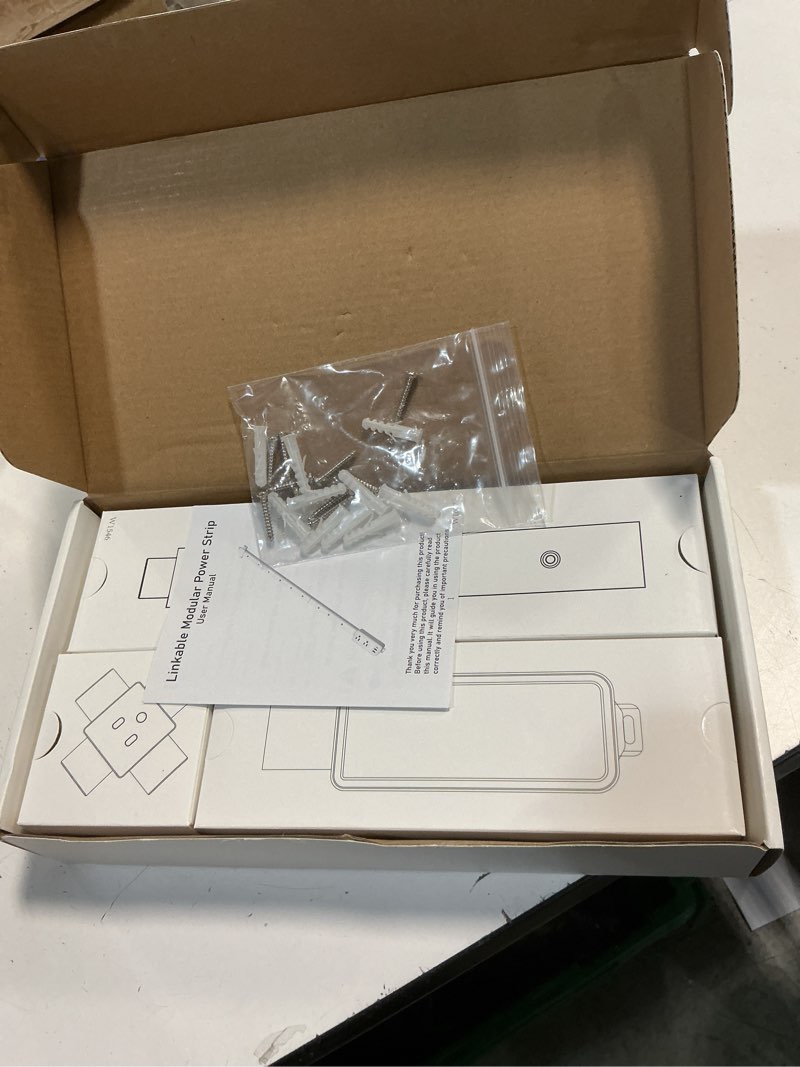 Condition photo showing New/Like New for outlet extender stick - features 2 usb-a, usb-c and 2 ac outlets, adjustable disassembly extends 6"-35", 360° access hard-to-reach outlets, wall plug power socket expander nightstands, sofa, desks 2ac removable, 1 pack