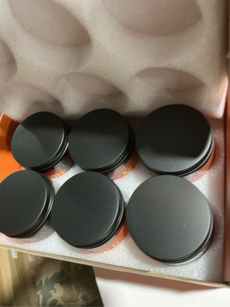 Condition photo showing Good Condition for Fall & Christmas Candles, Soy Candles Set - 7Oz * 6 Pack, Holiday/Birthday/Christmas Gifts for Women & Men, Autumn Scents of Hello Fall/Spice Pumpkin/Apple Cider/Hot CocoaCinnamon & Cedar/Maple Latte Hello Fall/Spice Pumpkin/Apple Cider/Hot Cocoa/Cinnamon & Cedar/Maple Latte 7 oz Fall