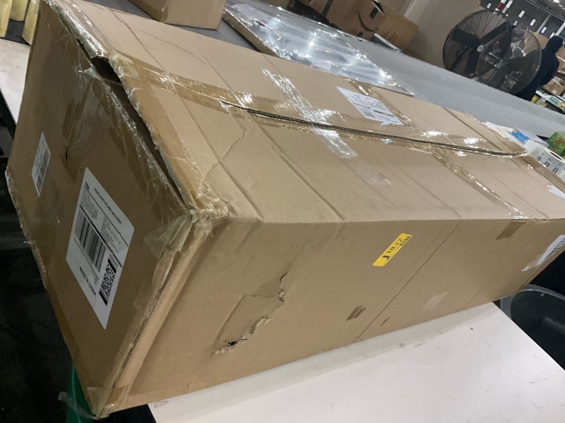 Condition photo showing As Is for 60 Inch Large Prelit Christmas Wreath with 300 Warm White String Lights 8 Lighting Modes Artificial Outdoor Indoor Xmas Wreath with 850 PVC Tips for Giant Home Front Door Wall Window Decorations