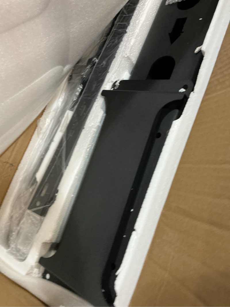 Condition photo showing Good Condition for motorized fireplace tv wall mount, remote control electric pull down mantel mounting bracket for 32 to 65 in, fireplace tv mount up to 88 lbs,height adjustable,max vesa 600 x 600mm