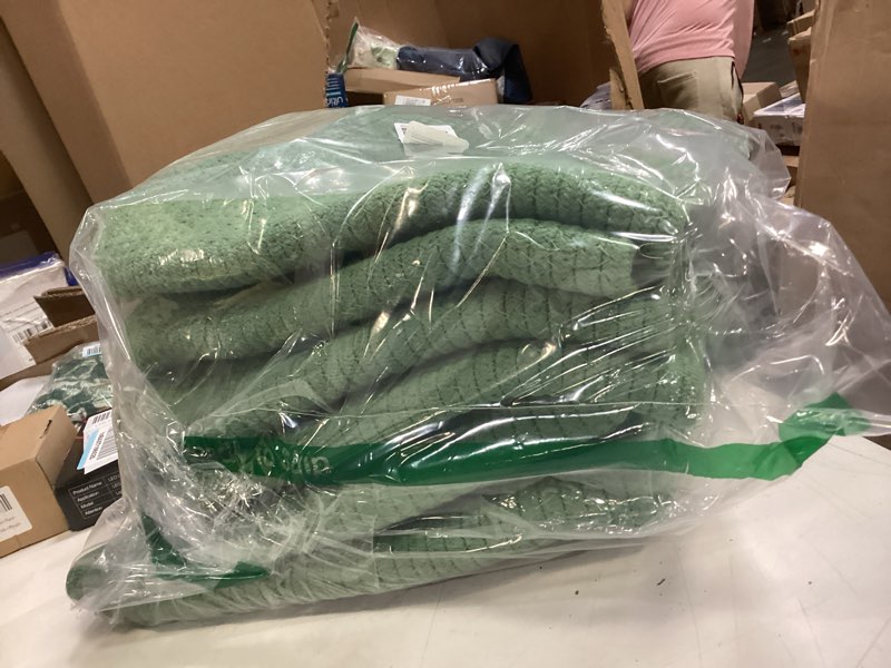 Condition photo showing New/Like New for OIAHOMY Storage Cubes, 13 Inch Cube Storage Organizer, Collapsible Storage Bins, Baskets for Organizing, Storage Bins for Shelves-Green, 3-PACK Green 3Pcs-13*13*13inch