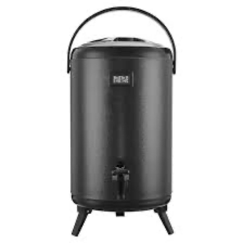 VEVOR Insulated Beverage Dispenser 3.2 Gal/12L Stainless Steel Thermal Drink Server with Spigot