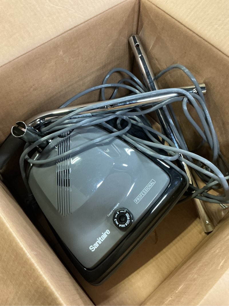 Condition photo showing As Is for Sanitaire PROFESSIONAL TRADITION® Upright Vacuum, Vacuum Cleaner