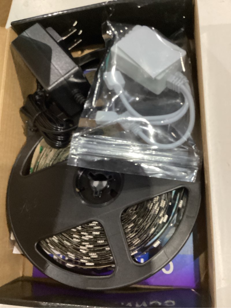 Condition photo showing Good Condition for miheal led light strip, wifi wireless smart phone controlled 65.6ft non-waterproof strip light kit black pcb 5050 led lights,working with android and ios system,ifttt