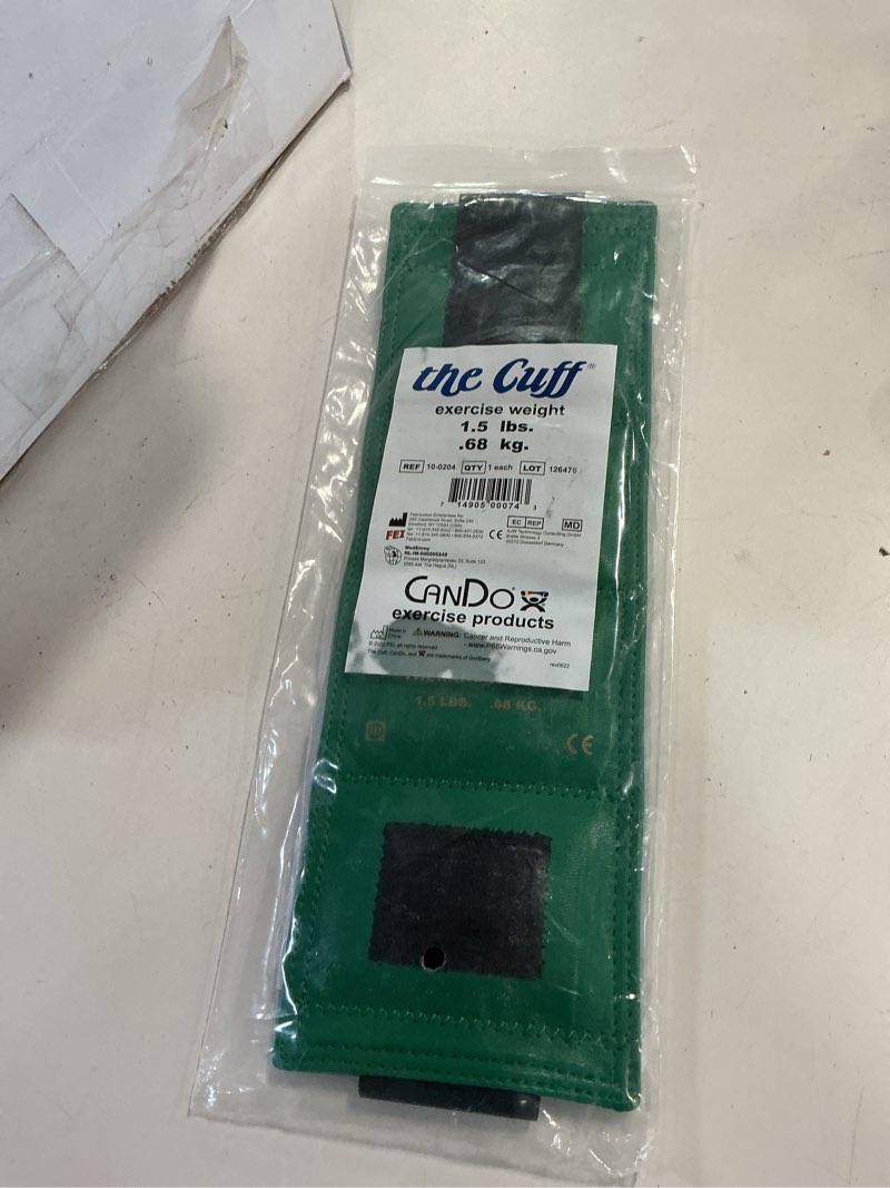 Condition photo showing New/Like New for The Cuff Original Adjustable Ankle and Wrist Weight for Yoga, Dance, Running, Cardio, Aerobics, Toning, and Physical Therapy.