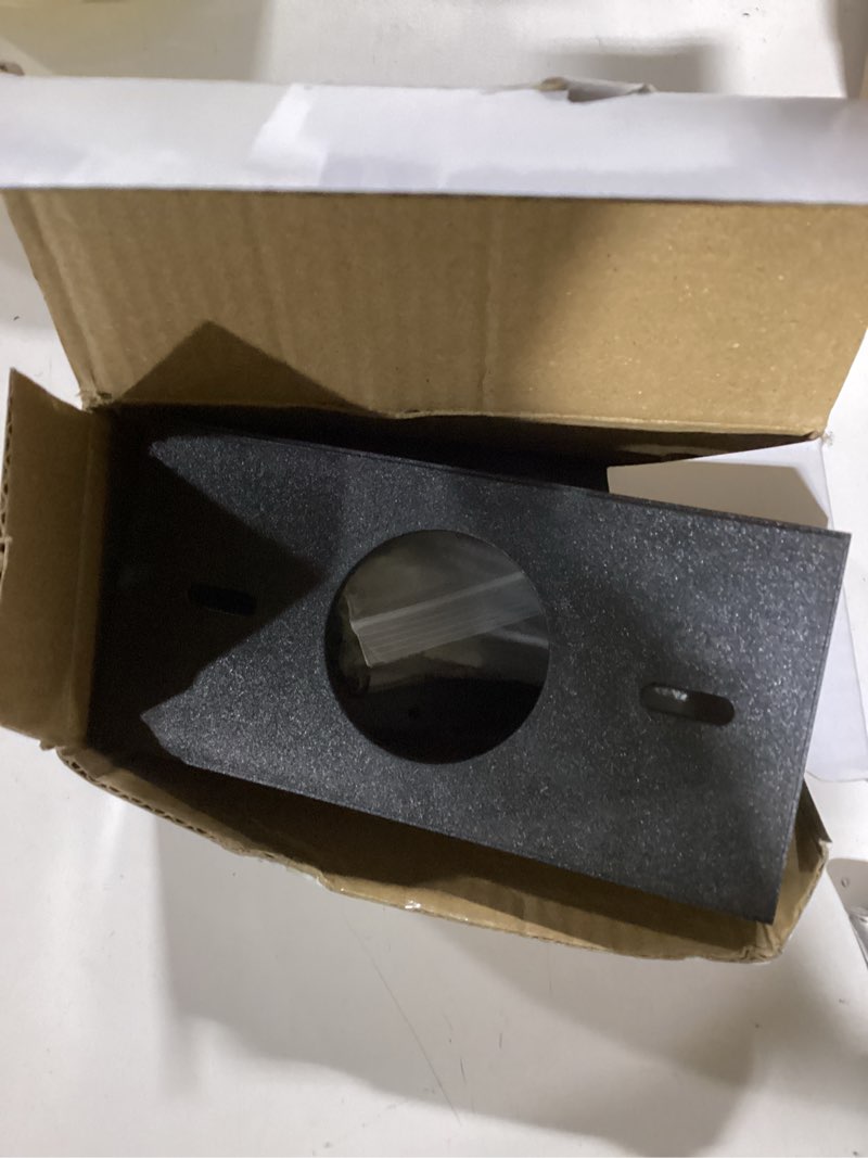 Condition photo showing New/Like New for Waldenlife Video Doorbell Mount - Black Plastic Wall Mount for Ring 2/3/3 Plus - Fits Vinyl, Aluminum & Cedar Walls - Angle Adjustment