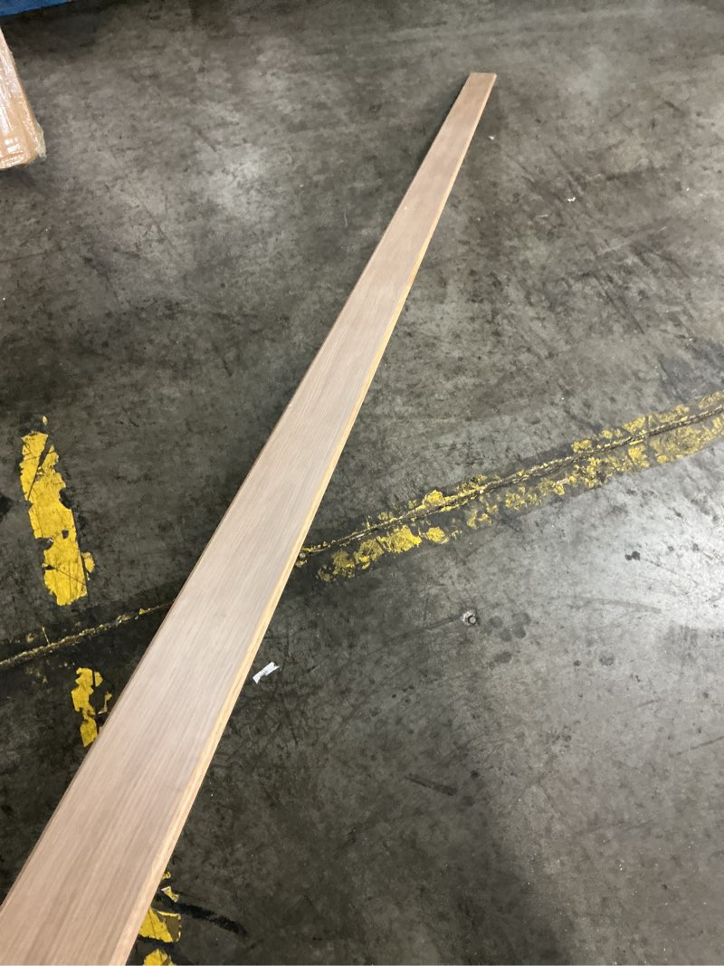 Condition photo showing Good Condition for customer reviews for hampton bay avondale 91.5 in. w x 2.65 in. h crown moulding in white oak