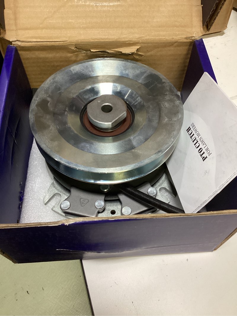 Condition photo showing As Is for acebri pto clutch for john deere z710a z720a z910a z920a z810a, z820a ztrak pro mower tca21167 tca20604 electric pto clutch for warner 5218-271