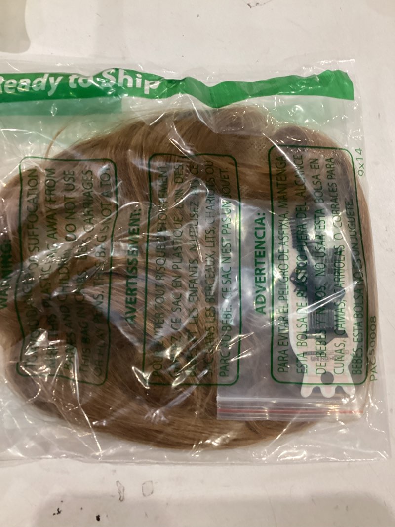 Condition photo showing Good Condition for Human Hair Hand Crocheted Swissnet bottom Hairtoppers Natural No Bangs Design Clip in Toupee Suitable for Thinning Hair Women Large Coverage Hairpieces (Copper Red, 4.7"x5.1", 12") Copper Red 4.7"x5.1", 12"