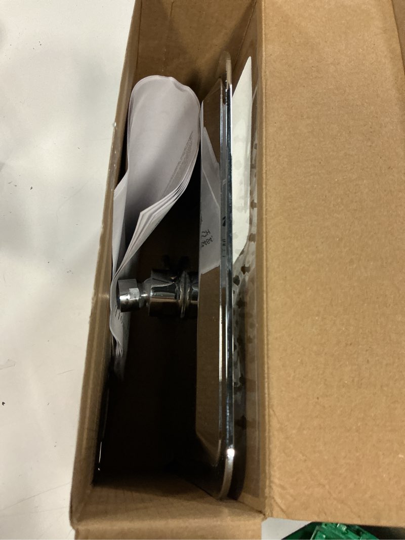 Condition photo showing Good Condition for allen + roth reign  chrome 10-in square fixed rain shower head 1.8 gpm
