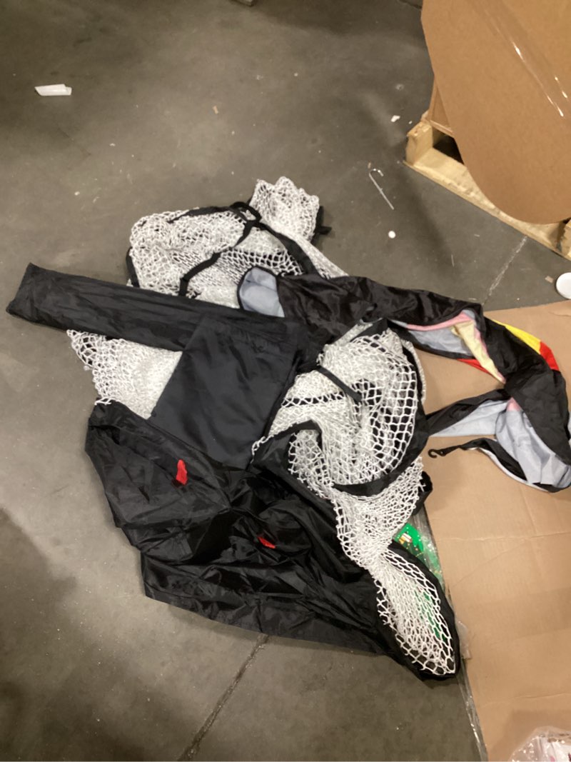 Condition photo showing As Is for ( incomplete) Golf Net, 10x7 Ft Practice Hitting Golf Net with Tri-Turf Mat, Ball, Tee, and Carring Bag, All-in-One Multi-Target Training Aid for Outdoor/Indoor Chipping & Driving, Ideal Gift for Men/Enthusiasts