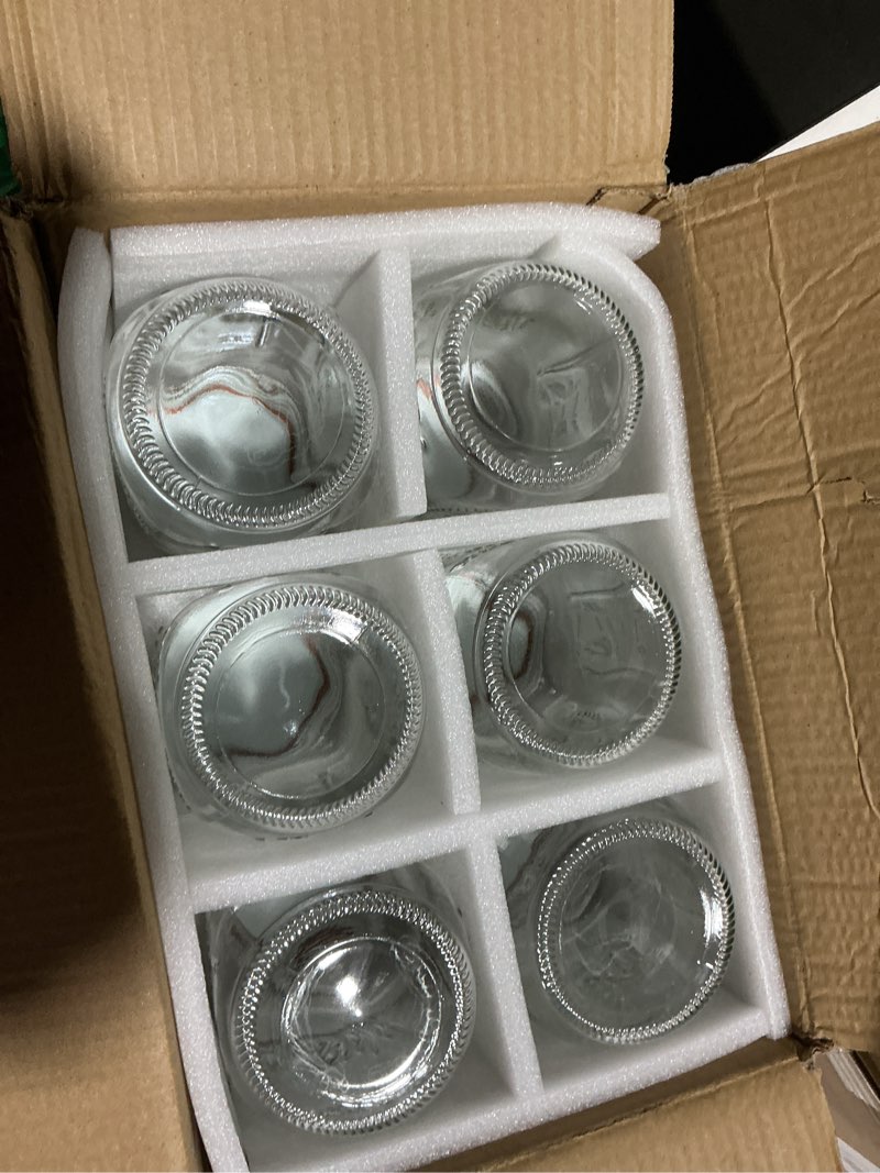Condition photo showing Good Condition for WELLIFE Wide Mouth Mason Jars, 6 Pack Mason Jars 32 oz for Pickling, Canning, Fermenting and Food Storage, Microwave & Dishwasher Safe Mason Jars 32oz-6Pcs