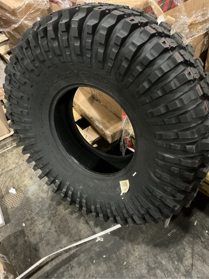 Condition photo showing As Is for Maxxis Roxxzilla A/T ATV UTV All-Terrain Off-Road Radial Tire-35x10.00R15 35x10R15 35x10x15 Load Range 8 Ply (DC) BSW Black Side Wall