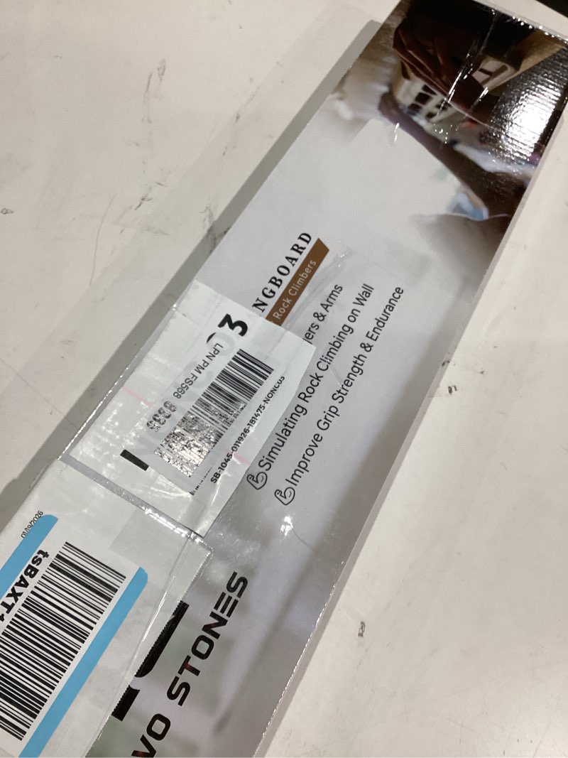 Condition photo showing Good Condition for Two Stones Portable Hangboard | Rock Climbing Hangboard | Hang Board for Climbing | Rock Climbing Gifts for Rock Climbers for Climbers | Bouldering Gifts