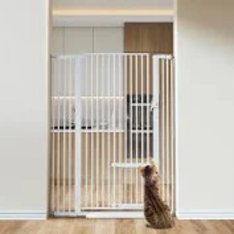 Assorted indoor baby-gates and pet 