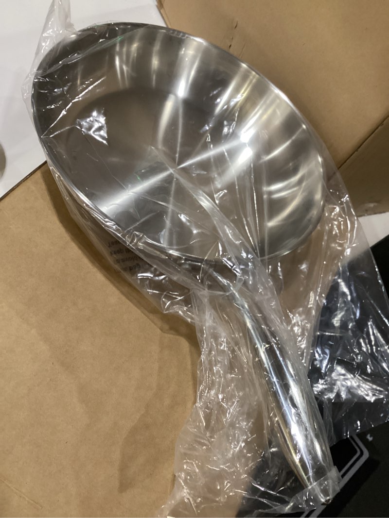 Verel Stainless Steel Frying Pan Set 3 Piece - 8 Inch, 10 Inch and 12 Inch Fry Skillet Stainless Ste