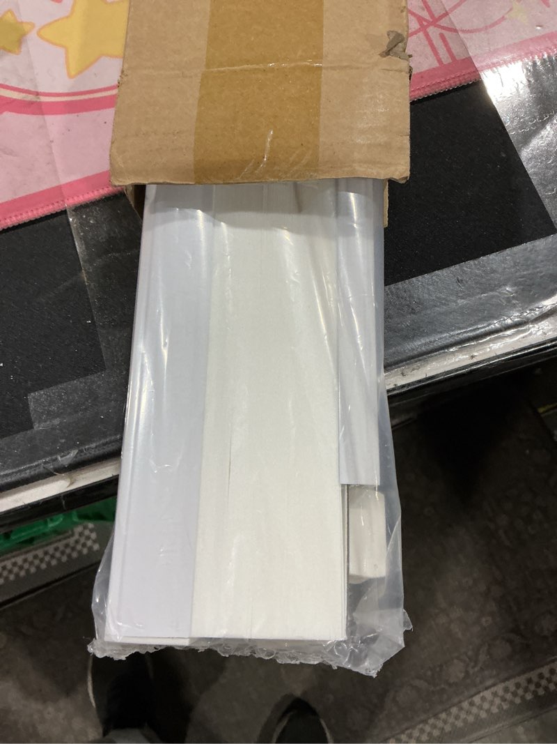 Condition photo showing Good Condition for LazBlinds No Tools No Drill Cordless Cellular Shades, Light Filtering Honeycomb Shades Pleated Blinds for Window Size 36" W x 72" H, White Light Filtering - White 36" W x 72" H