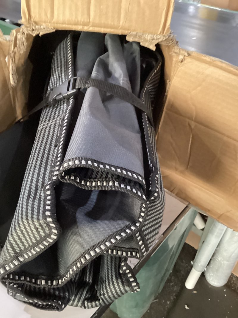 Condition photo showing New/Like New for ABORON XXL Camping Cot for Adults 900LBS - 78"×32" Oversized Folding Bed with Mattress Pad, Heavy Duty 1200D Oxford Outdoor Cot with Carry Bag 1 U Graphite Gray