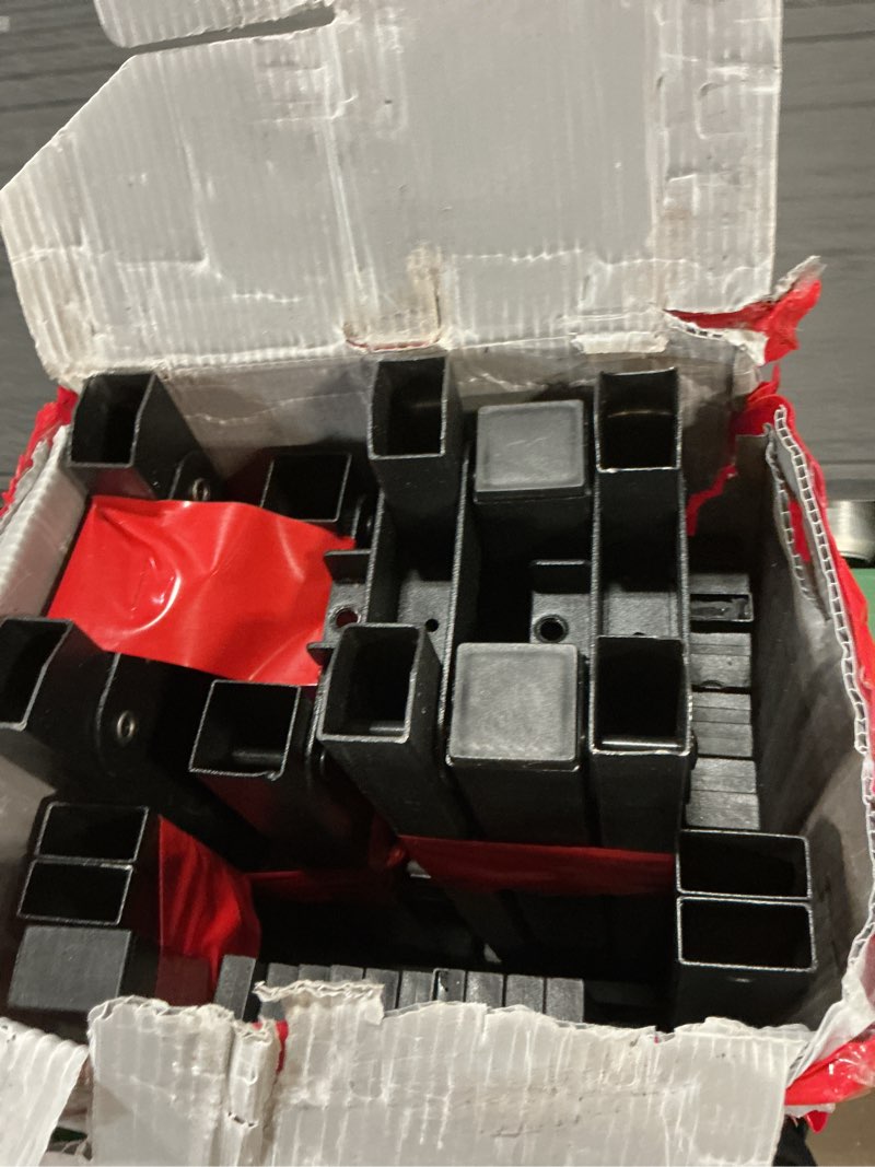 Condition photo showing As Is for Metal Bed Frame with Headboard - 14 Inch King Size Heavy Duty Bedframe Black Basic Steel Slats Platform No Box Spring Needed/Easy Assembly/Noise Free King 14 Inch with Headboard