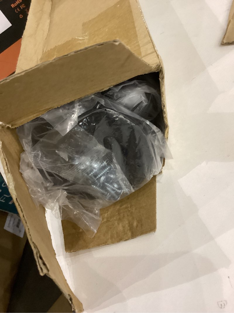 Condition photo showing As Is for QLLY 20 inch Adjustable Metal Bench Legs, Coffee Table Leg, End Table Leg, Furniture Leg Set, Set of 4 (Black)