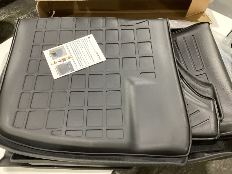 floor mats & trunk mat & backrest mat for honda odyssey 2026 2025-2018 mini passenger van, all weath