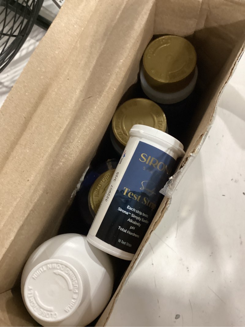 Condition photo showing As Is for sirona spa care simply - start up kit